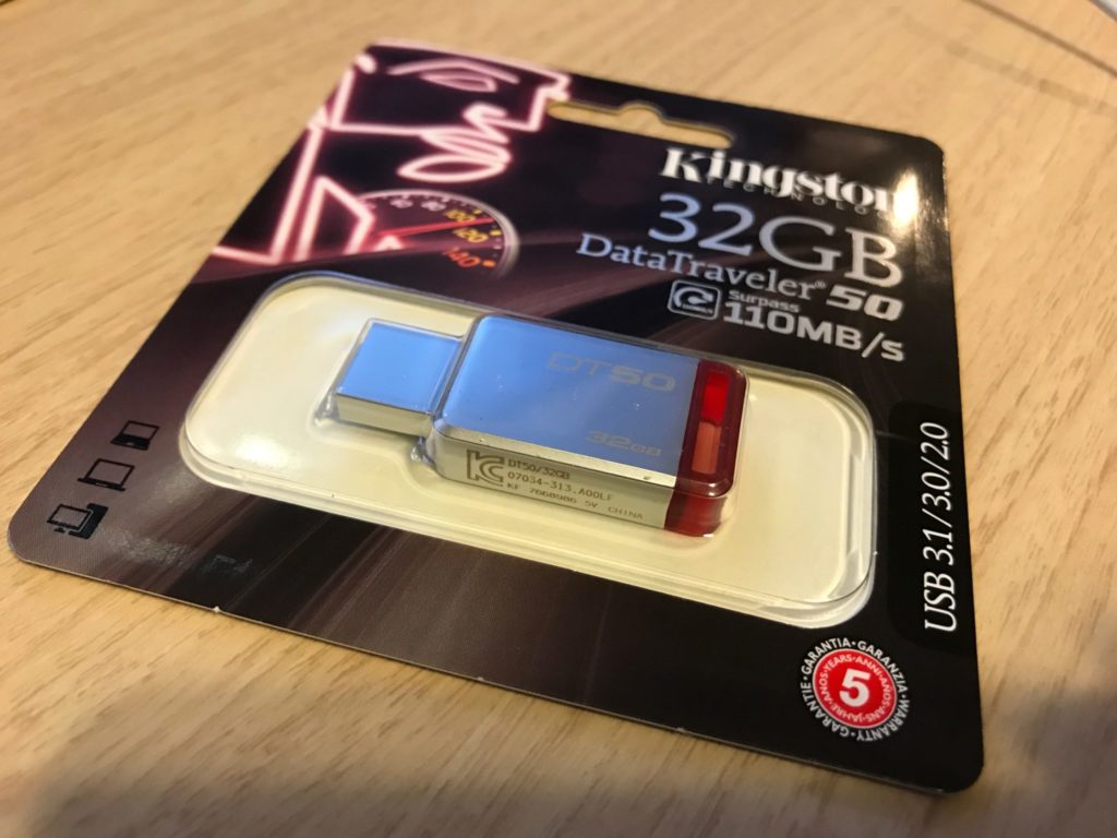 キングストン Kingston USBメモリ 32GB　5年保証