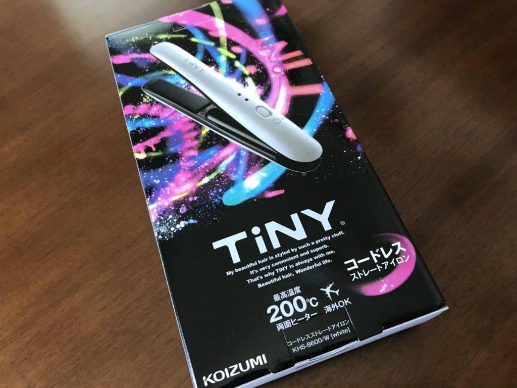 コイズミ ヘアアイロン タイニー KHS-8600