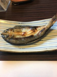 山あいの宿うえだ鮎の開き